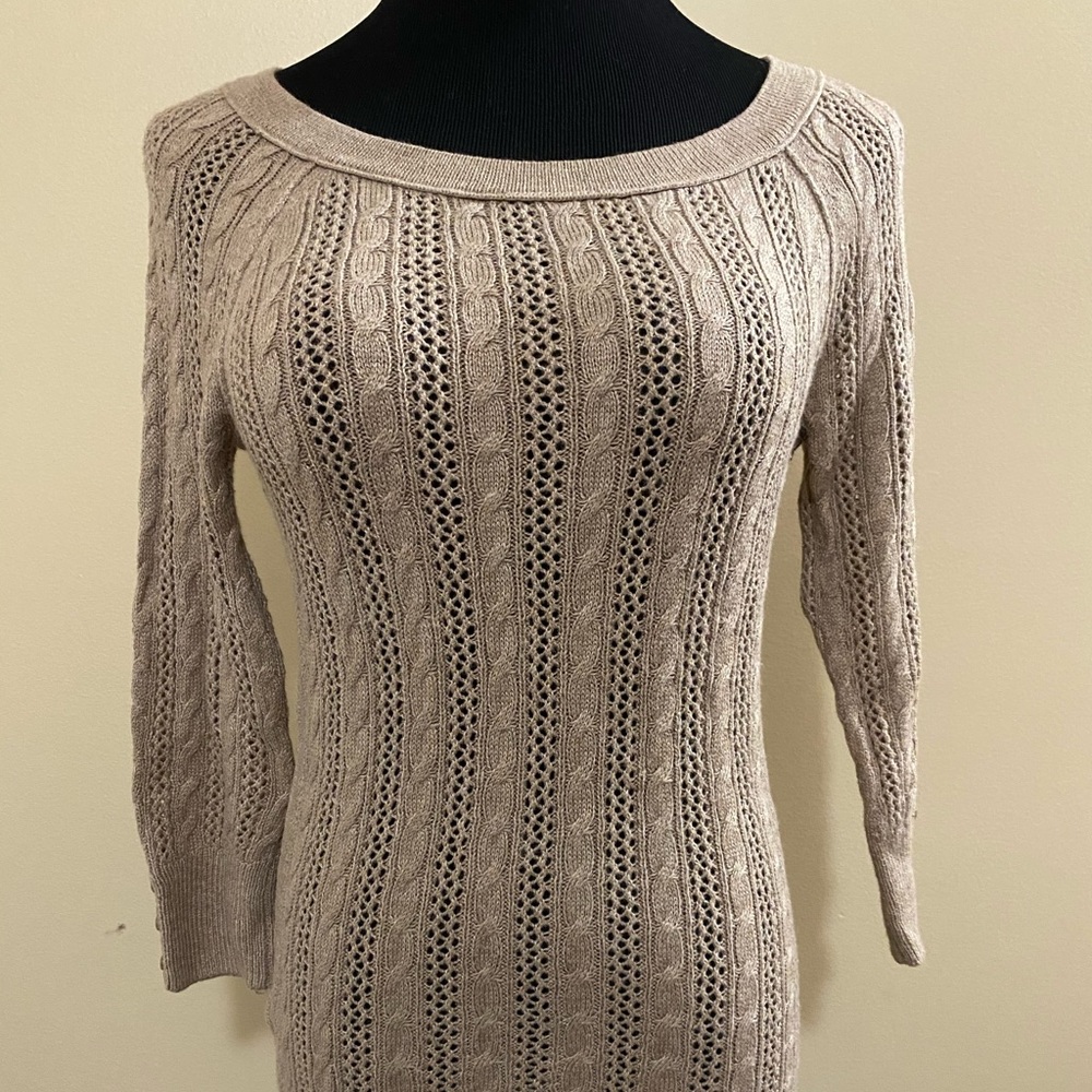 American Eagle Tan Sweater